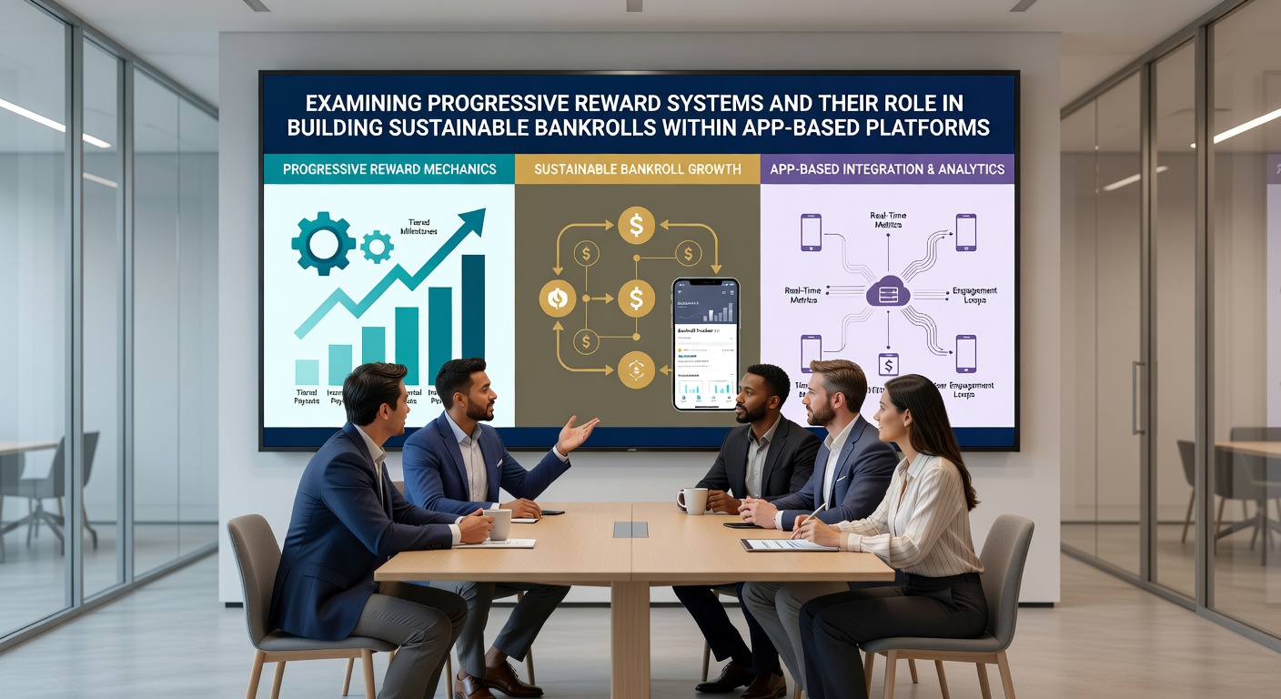Analytics dashboard showing reward progression charts and bankroll sustainability metrics in a card gaming app